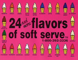 24 Flavors of Soft Serve logo